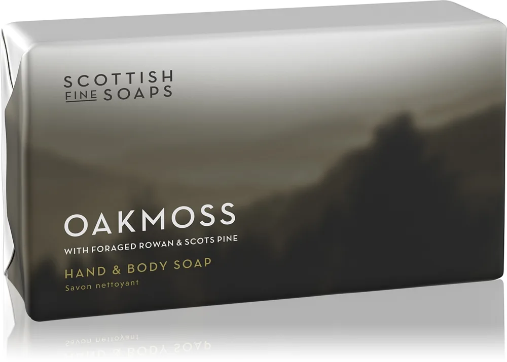Scottish Fine Soaps Oakmoss Sæbebar til krop 220 g