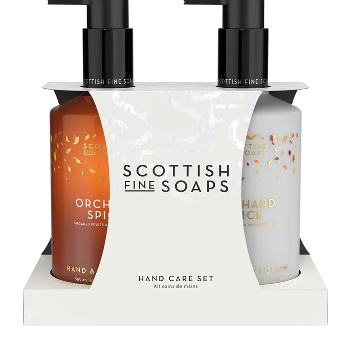 Scottish Fine Soaps Orchard Spice Hand Care Set Geschenkset für die Hände