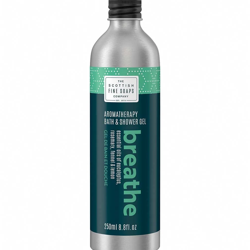 The Scottish Fine Soaps Bath & Shower Gel Breathe 250 ml