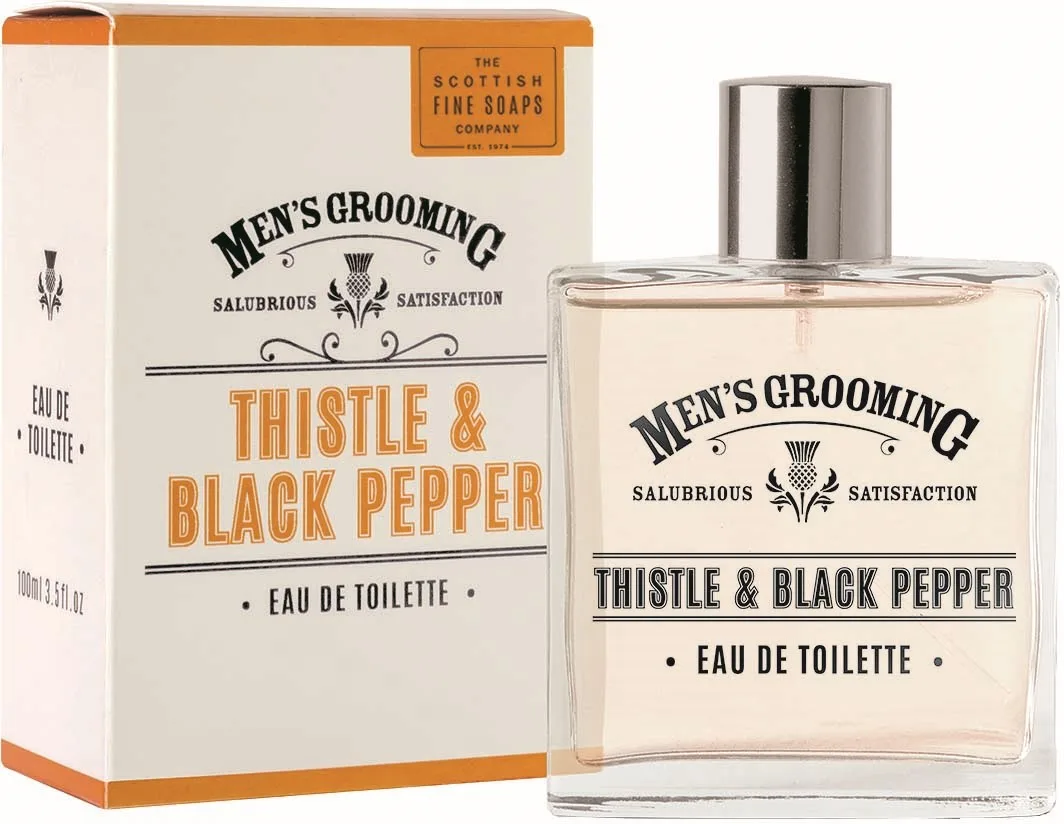 The Scottish Fine Soaps Thistle & Black Pepper Eau de Toilette 100 ml