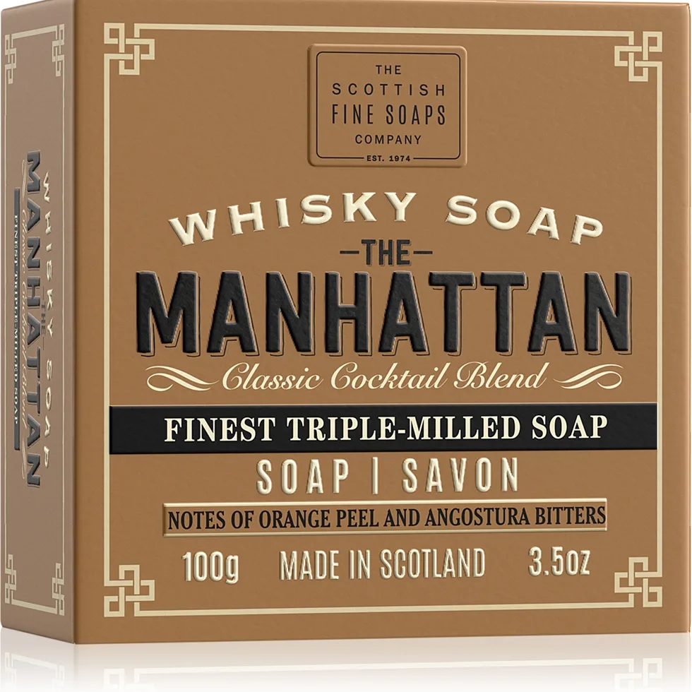 Scottish Fine Soaps Whisky Soap The Manhattan Tvålbit 100 ml