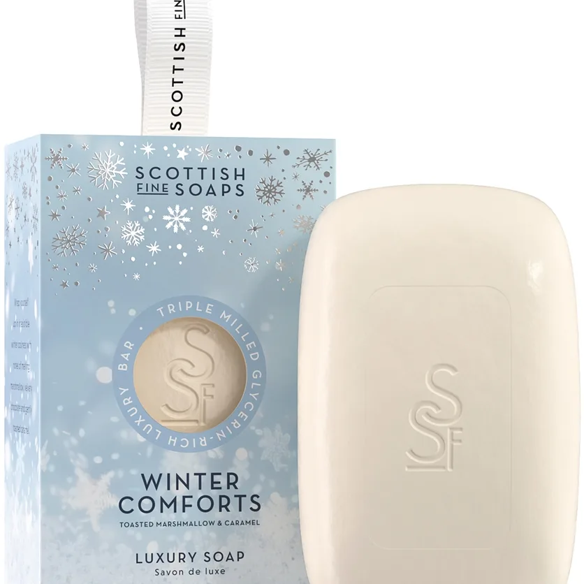Scottish Fine Soaps Winter Comforts Feinseife Duft Toasted Marshmallow & Caramel 150 g