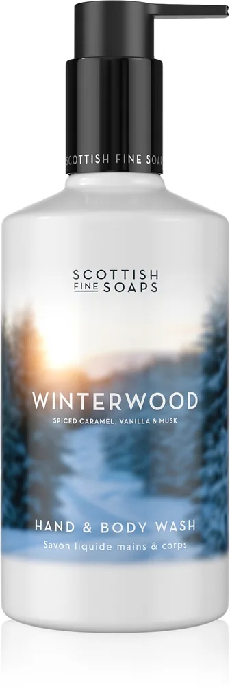 Scottish Fine Soaps Winterwood Flytande tvål för händer och kropp 300 ml
