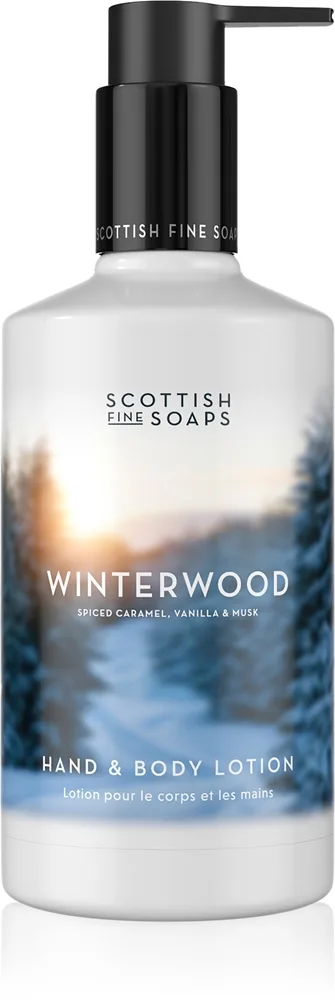 Scottish Fine Soaps Winterwood Kroppslotion för händer och kropp 300 ml