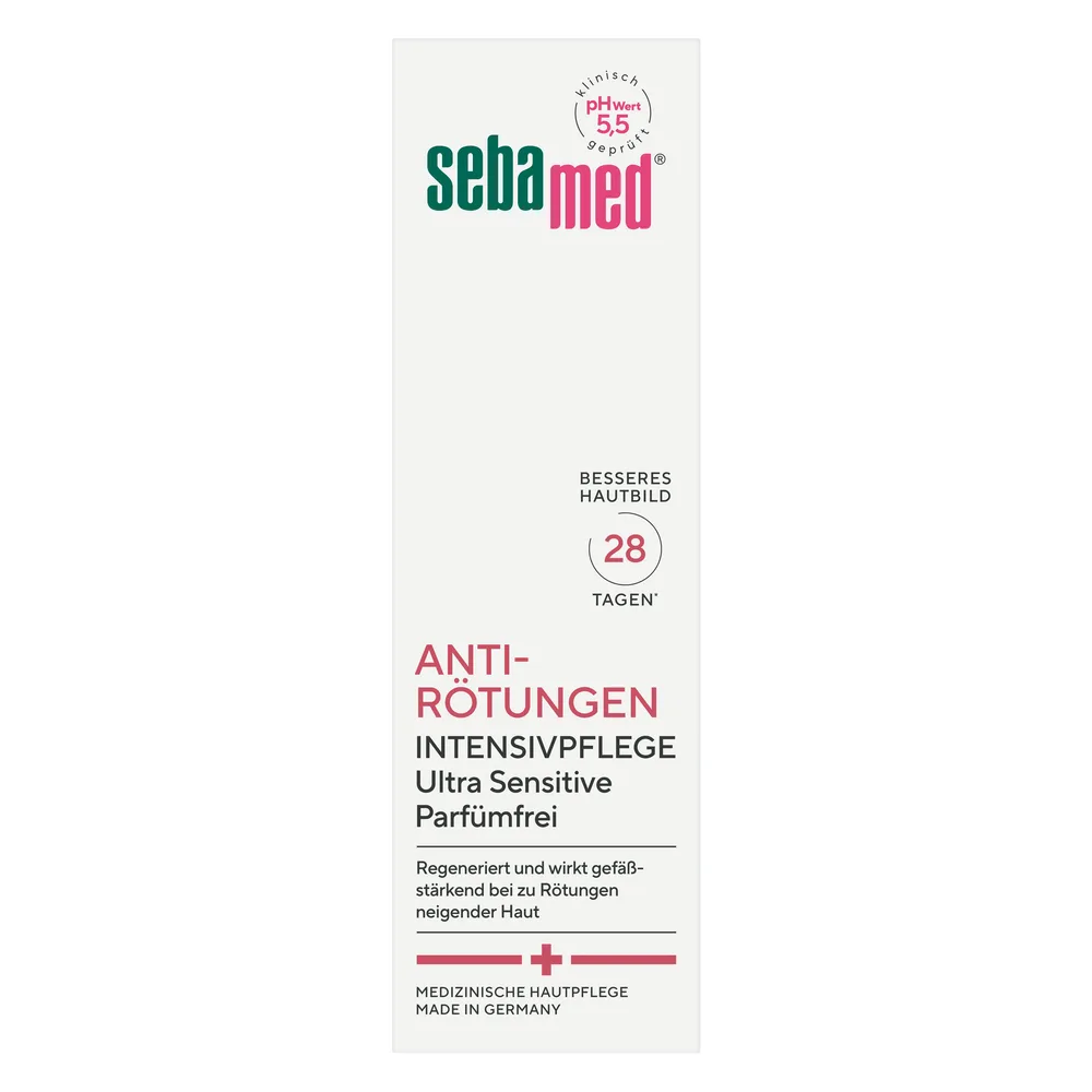 Sebamed Anti-Redness Djupt regenererande kräm För känslig och rodnad hud 50 ml