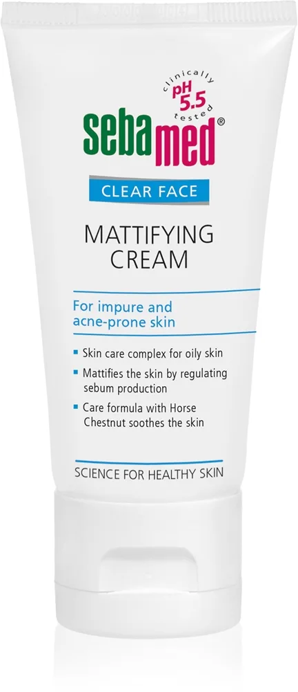 Sebamed Clear Face Mattifying Cream kosteusvoide 50 ml