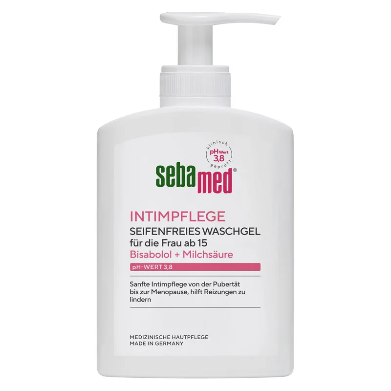 sebamed INTIM-WASCHGEL pH 3,8 für die junge Frau 200 ml Flüssigseife