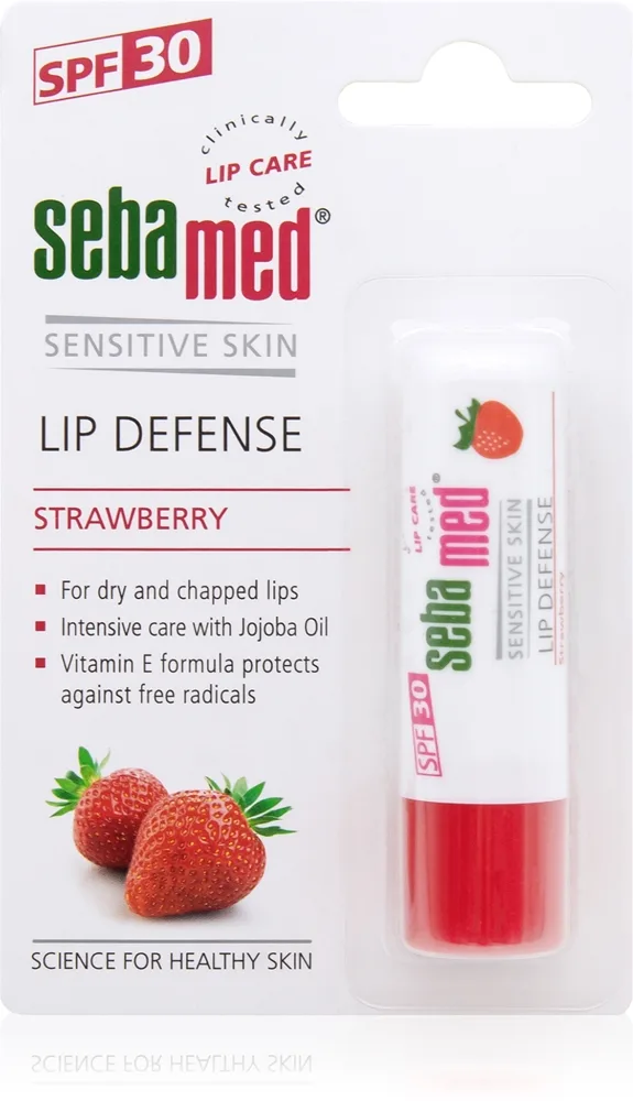 Sebamed Sensitive Skin Lip Defense suojaava balsami huuliin SPF 30 4.7 g