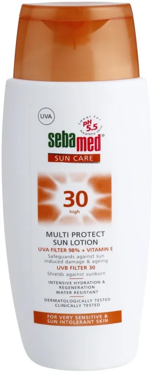 Sebamed Sun Care Multi Protect Sun Lotion Solbrunende mælk SPF 30 150 ml