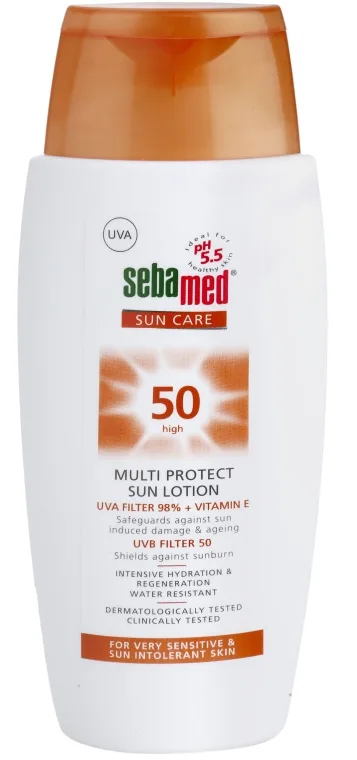 Sebamed Sun Care Multi Protect aurinkosuojamaito SPF 50 150 ml