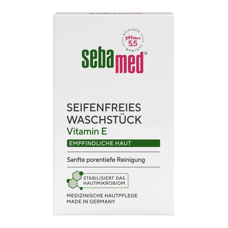 sebamed WASCHSTÜCK Vitamin E + Panthenol 100 g Körperpflege