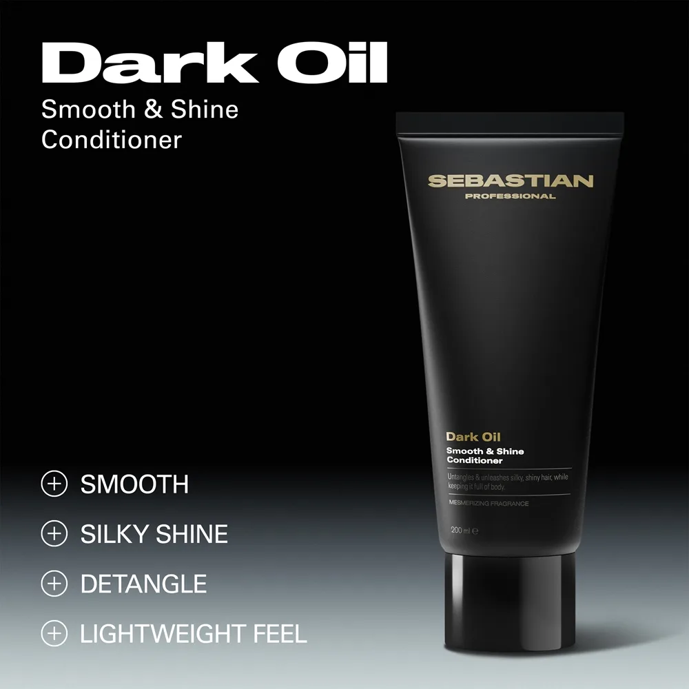 Sebastian Professional Dark Oil kosteuttava hoitoaine hiusten kiiltoa ja pehmeyttä lisäävä 200 ml