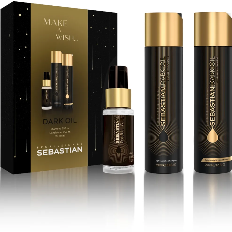 Sebastian Professional Dark Oil Set Presentförpackning För återfuktning och lyster