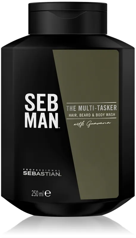 Sebastian Professional SEB MAN The Multi-tasker Schampo för hår, skägg och kropp 250 ml