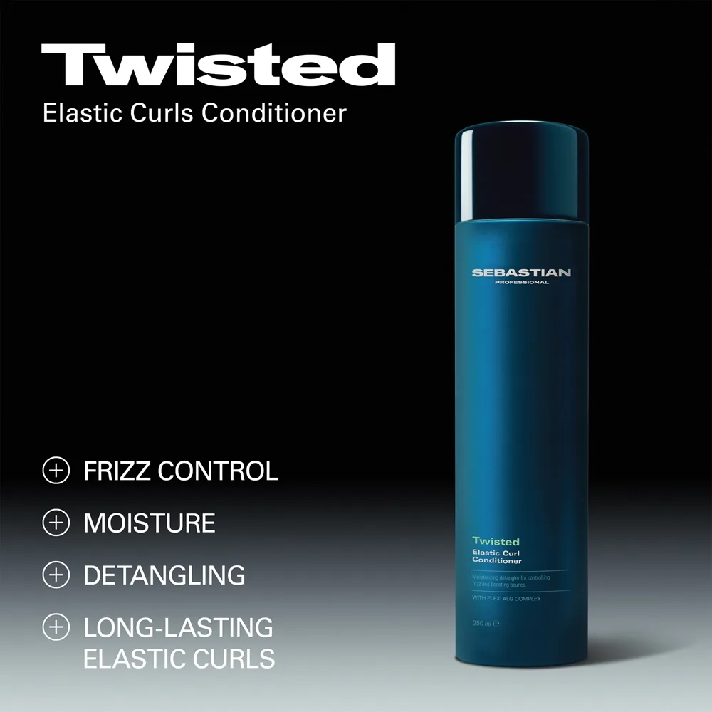 Sebastian Professional Twisted hoitoaine aaltoileville ja kiharille hiuksille 250 ml