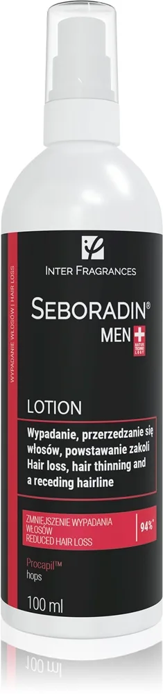 Seboradin Men kosteuttava maito hiustenlähtöön 100 ml