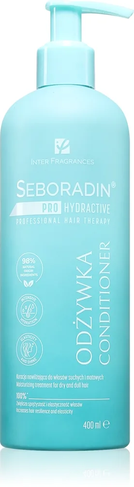 Seboradin PRO HYDRACTIVE Moisturizing Conditioner Fuktgivande balsam För torrt hår 400 ml