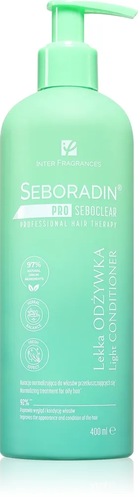 Seboradin PRO SEBOCLEAR Balance Fresh Balsam För fett hår 400 ml