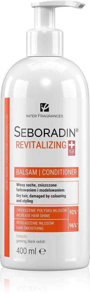 Seboradin Revitalizing Balsam för torrt och skadat hår 400 ml