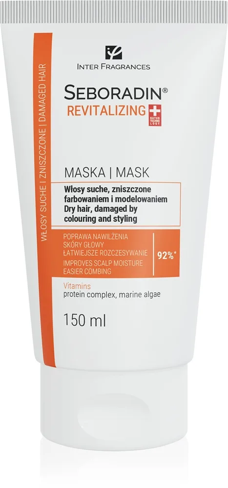 Seboradin Revitalizing Mask för torrt och skadat hår 150 ml