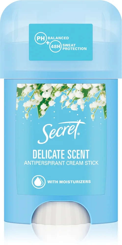 Secret Delicate Antiperspirant Cream Stick Antiperspirant creme Til kvinder 40 ml