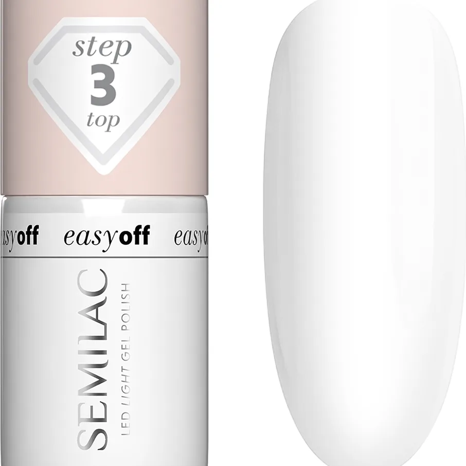 SEMILAC Easy Off LED Light Gel Polish Top