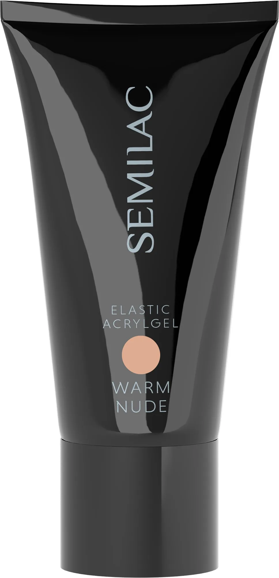 Semilac Elastic Acrylgel akryyligeeli kynsiin sävy Warm Nude 30 g