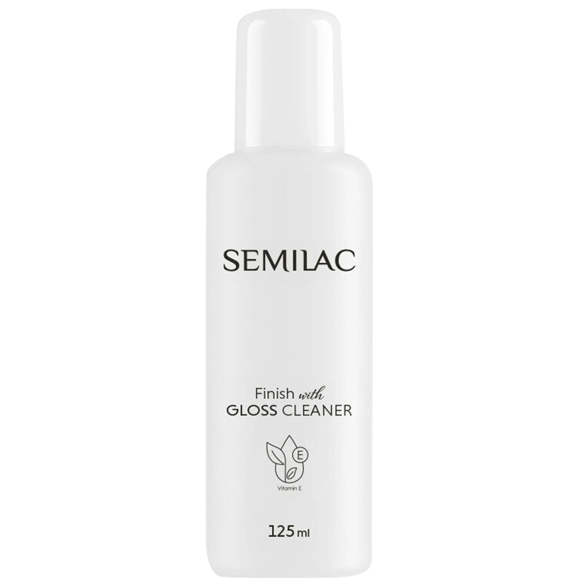 Semilac Finish with Gloss Cleaner Nagelrengöring