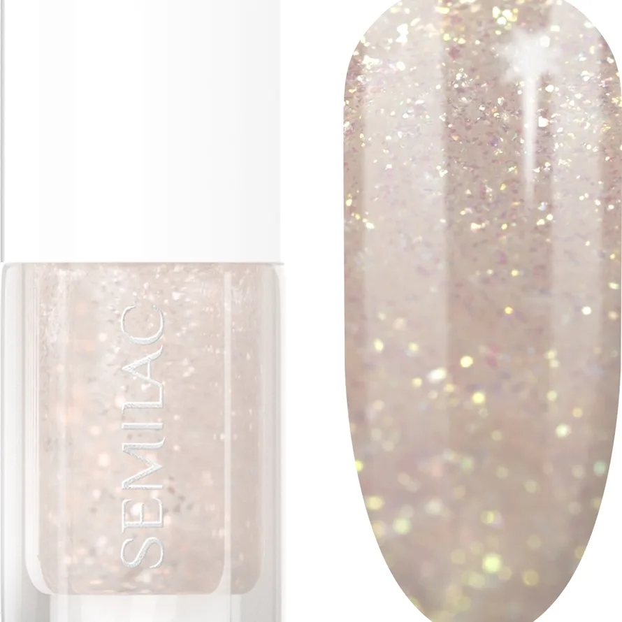 Semilac Glitter Nails kimalteleva kynsilakka sävy 040 Mermaid Glaze 7 ml