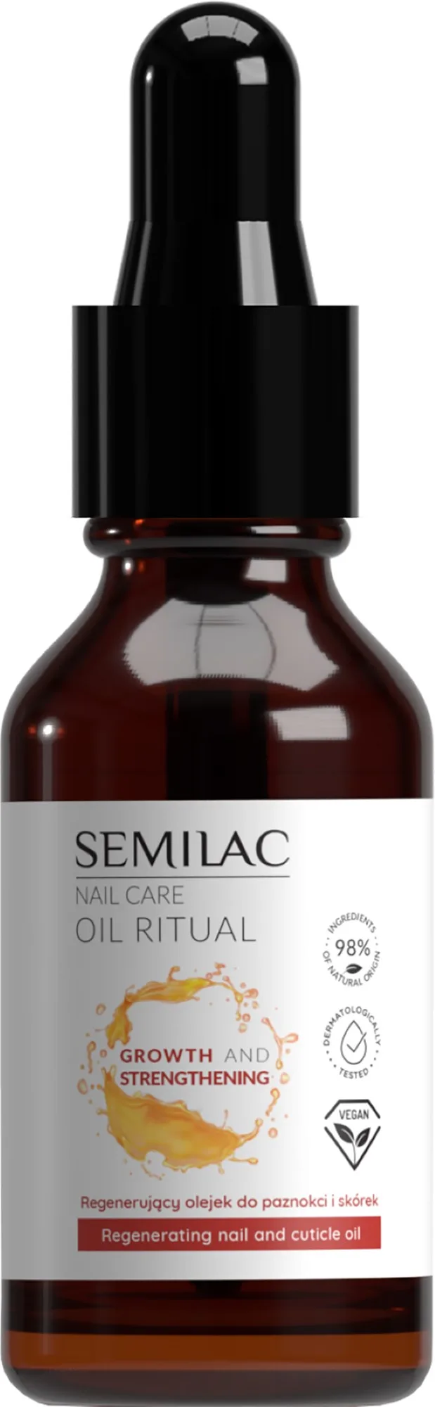 Semilac Nail Care Regenerative oil elvyttävä öljy kynsiin ja kynsinauhoihin 11 ml