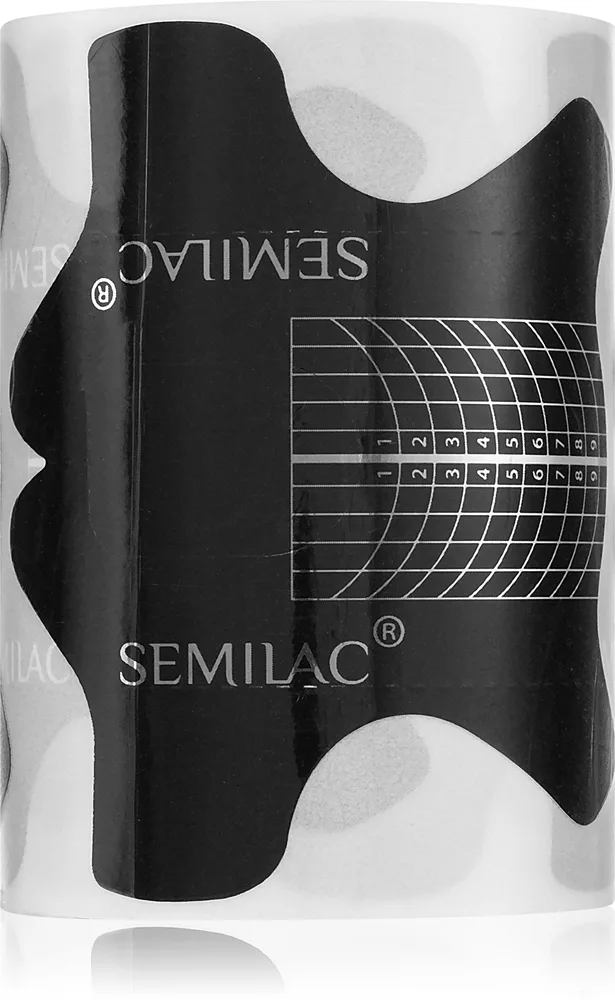 Semilac Shaper Wide Nail Forms skabeloner til negle 100 stk.