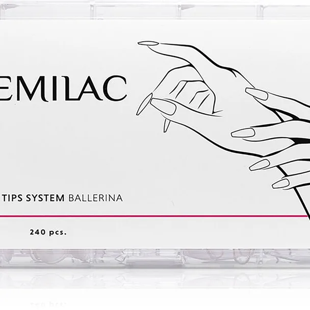 Semilac Slim Tips System tekokynnet tyyppi Ballerina 240 kpl