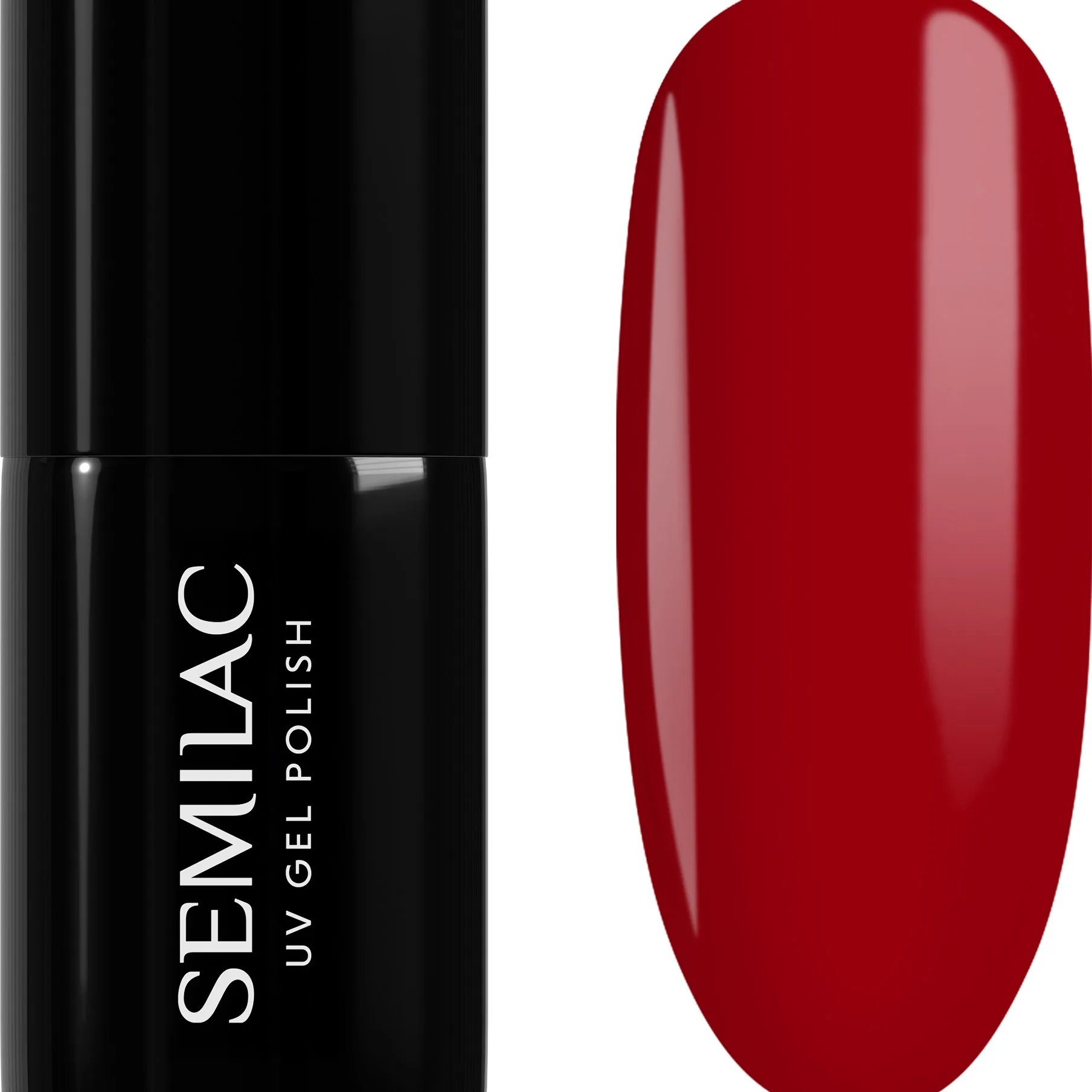 SEMILAC UV Gel Polish 345 Gorgeous Red