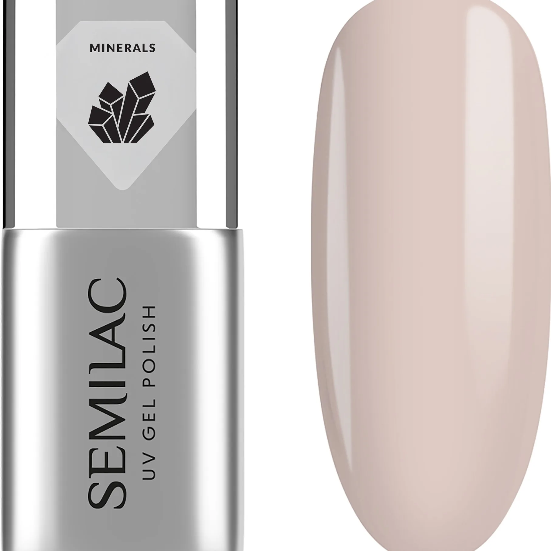 SEMILAC UV Gel Polish Base Mineral Strong 7 ml