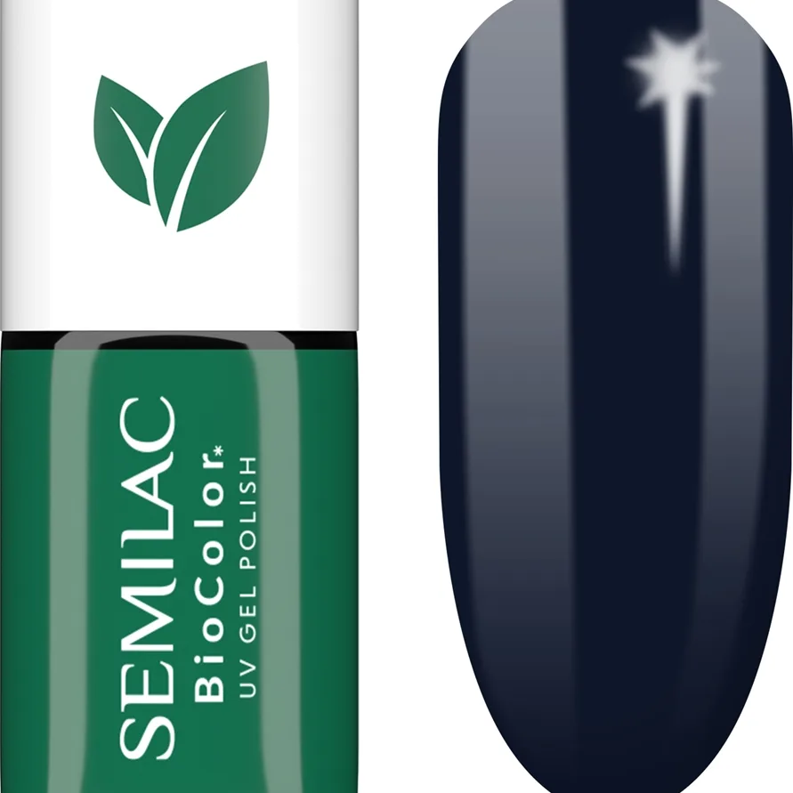 Semilac UV Hybrid BioColor geelikynsilakka – UV/LED-lamppu tarvitaan sävy 725 Dark Berry 7 ml