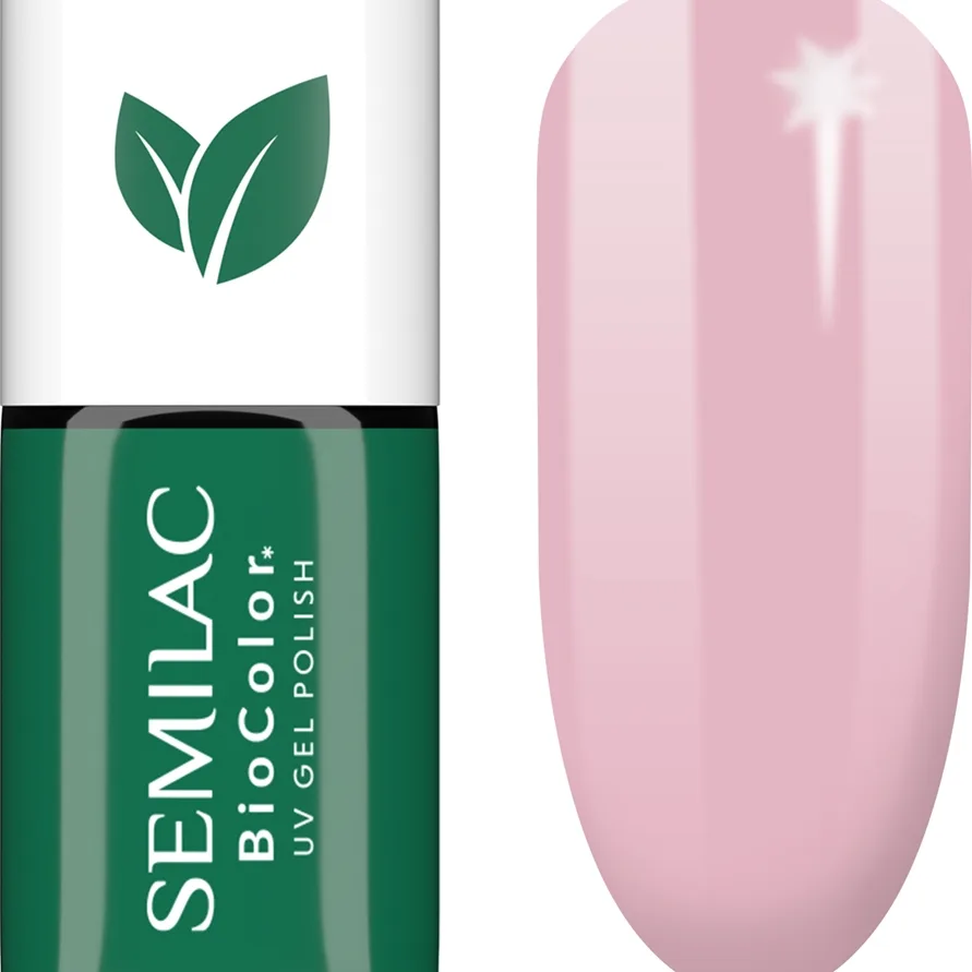 Semilac UV Hybrid BioColor Geleneglelak til UV/LED hærdning Skygge 728 Pink Sunrise 7 ml