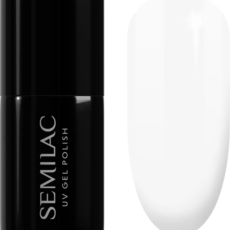 Semilac UV Hybrid Black & White geelikynsilakka sävy 091 Glitter Milk 7 ml