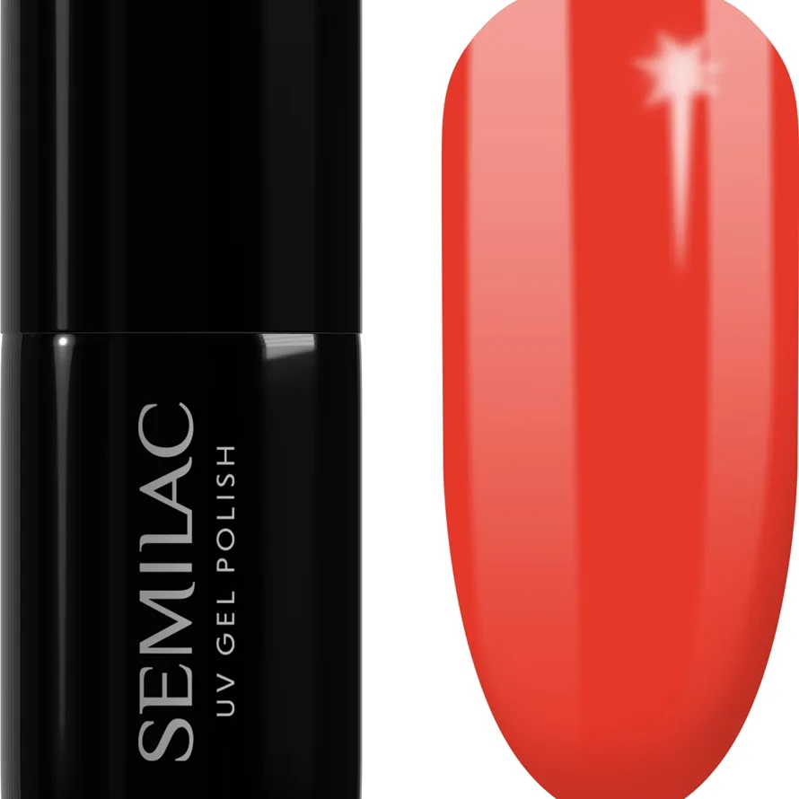 Semilac UV Hybrid Hottie geelikynsilakka sävy 039 Sexy Red 7 ml