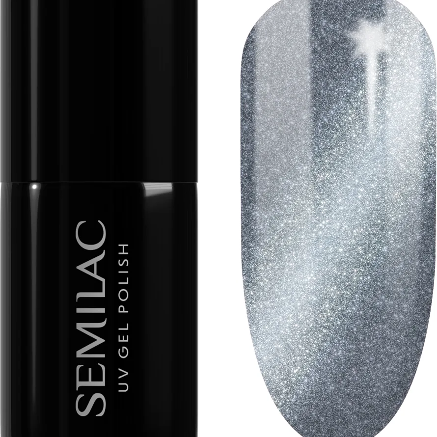 Semilac UV Hybrid Silk Effect geelikynsilakka – UV/LED-lamppu tarvitaan sävy 465 Luxury Chillout 7 ml