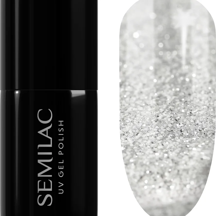 Semilac UV Hybrid Winter Collection geelikynsilakka – UV/LED-lamppu tarvitaan sävy 605 White Flash 7 ml