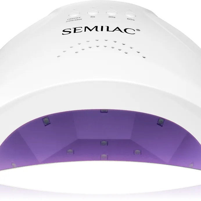 Semilac UV LED Lamp 24W/48 LED-lamppu geelikynsien tekoon 1 kpl