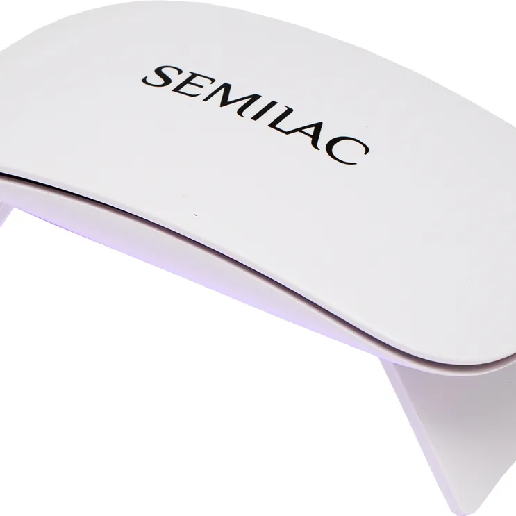 Semilac UV LED Lamp 6W LED-lampa för gel-naglar, 6W 1 st.