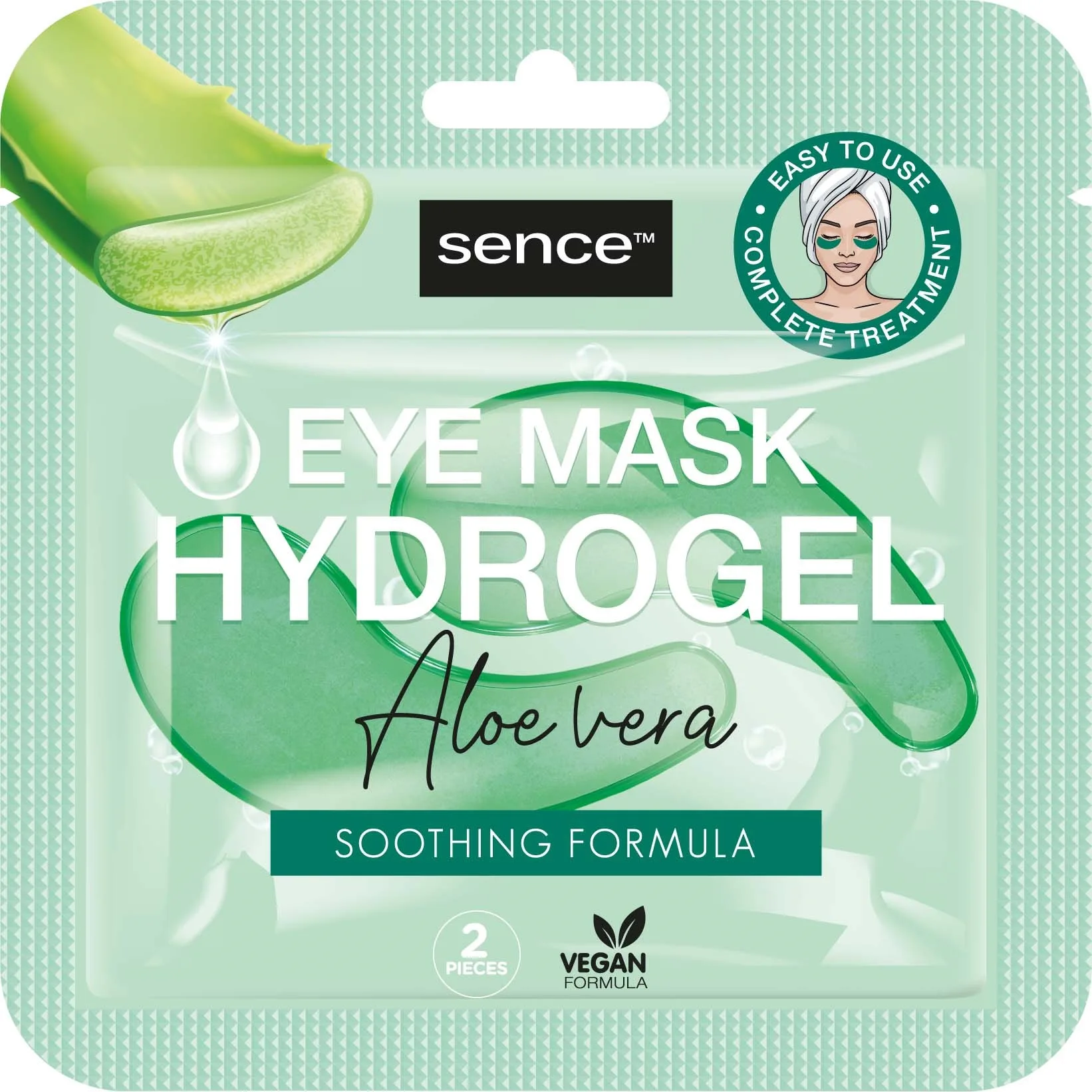 Sence Eye Mask Hydrogel Under Eye Aloe Vera 6 ml
