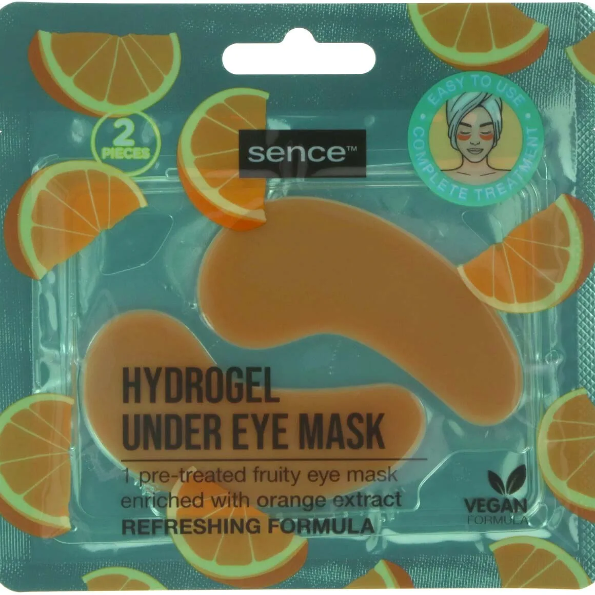 Sence Eye Mask Hydrogel Under Eye Orange 6 ml