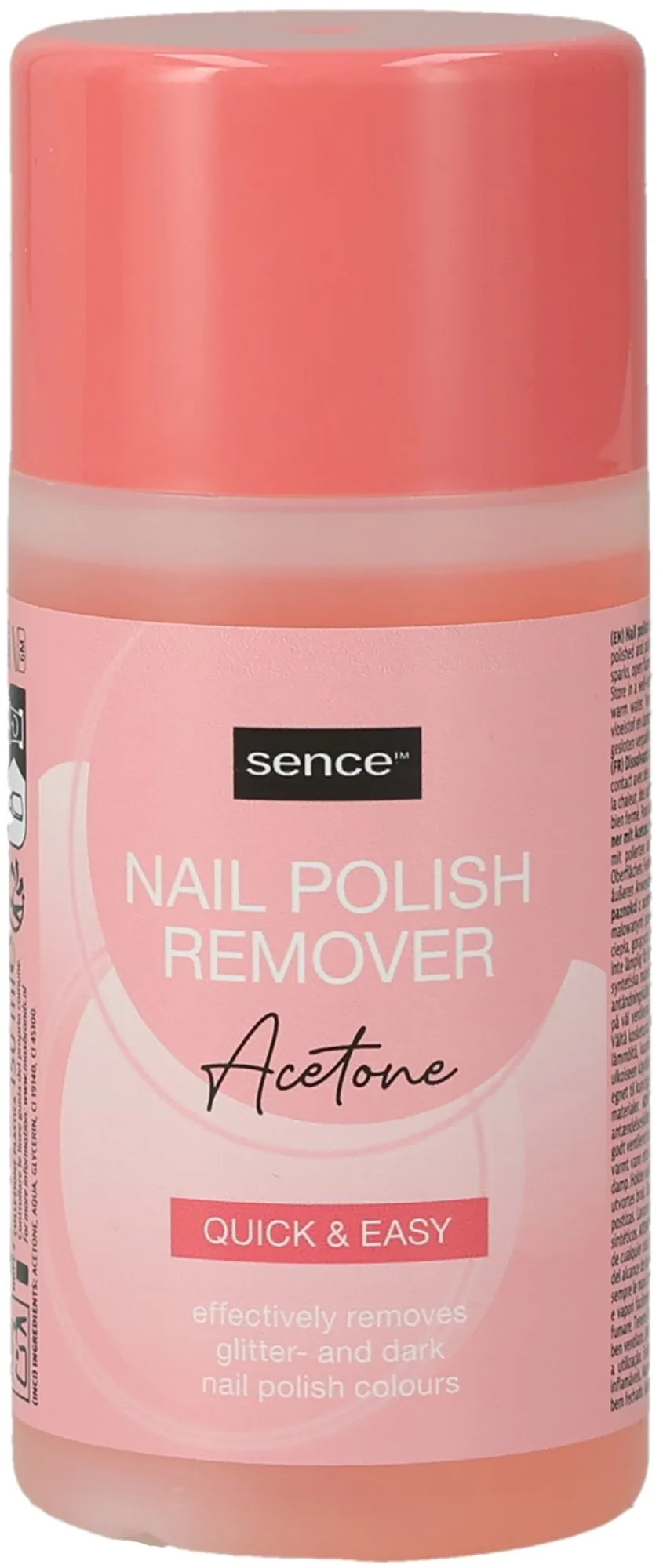 Sence Nail Polish Remover Acetone Basic 150 ml