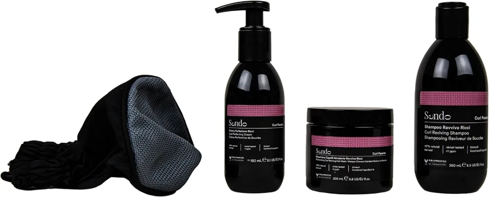 Sendo Curl Passion Curl Perfection Kit lahjasetti kiharille hiuksille