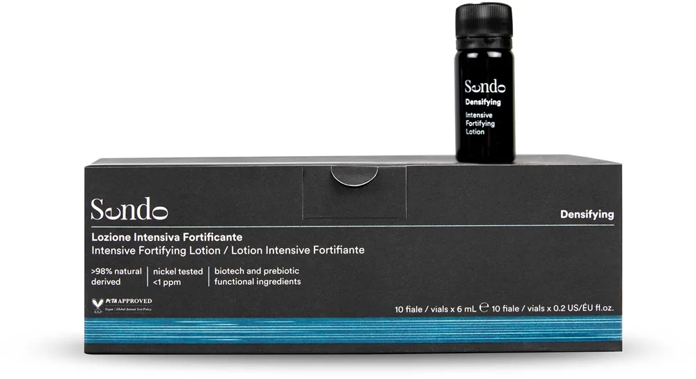 Sendo Densifying Intensive Fortifying Lotion tehokkaasti vahvistava kasvovesi hiuksiin 10x6 ml