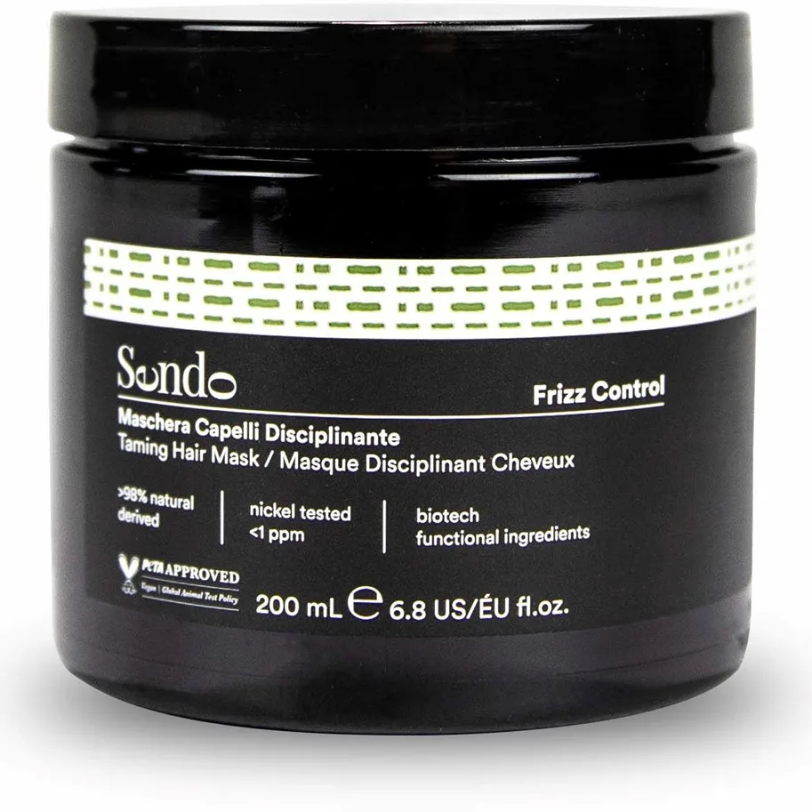 Sendo Frizz Contol Taming Hair Mask Mjukgörande mask För ostyrigt och krulligt hår 200 ml