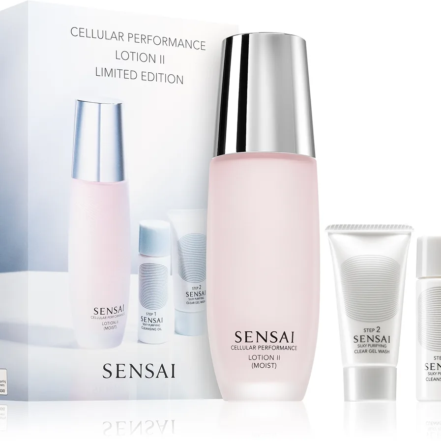 Sensai Cellular Performance Lotion II (Moist) Presentförpackning för fläckfri hud
