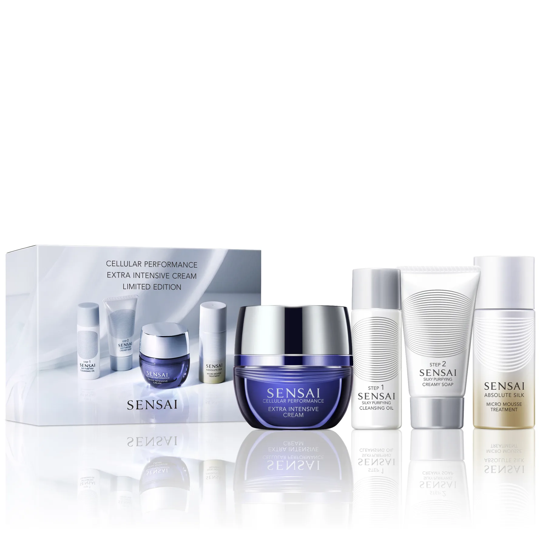 Sensai Extra Intensive Cream Limited Edition Gift Set 40 + 30 + 30 + 30 ml - 130 ml